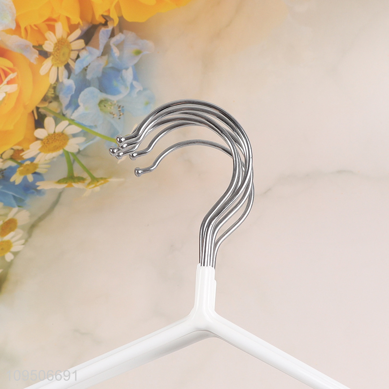Latest products   6pcs non-slip kids clothes hanger set