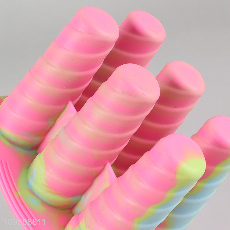 China wholesale reusable silicone popsicle mold