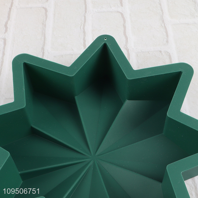 Low price christmas series silicone cake mold