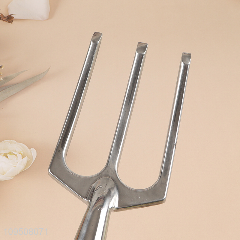 Factory direct sale non-slip handle garden hand fork