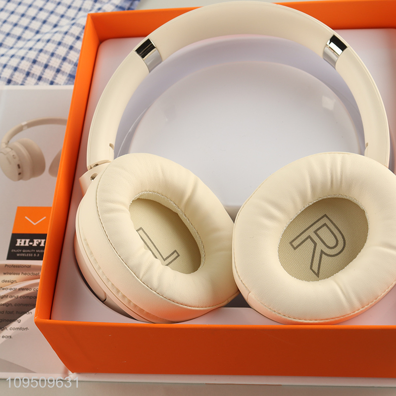 China wholesale fashion bluetooth wireless headphone
