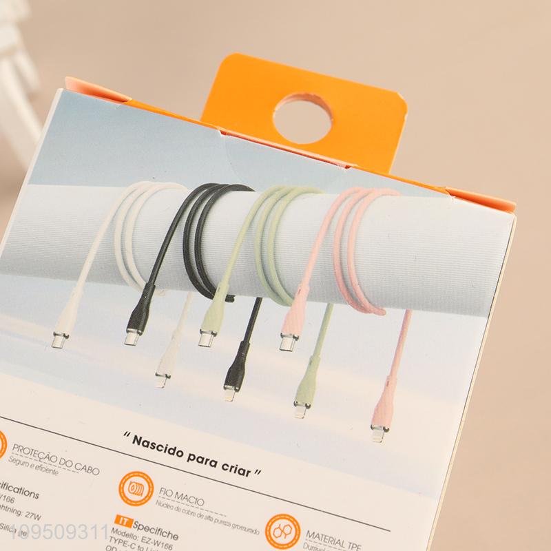 Top quality 27w type-c to lightning charging wire