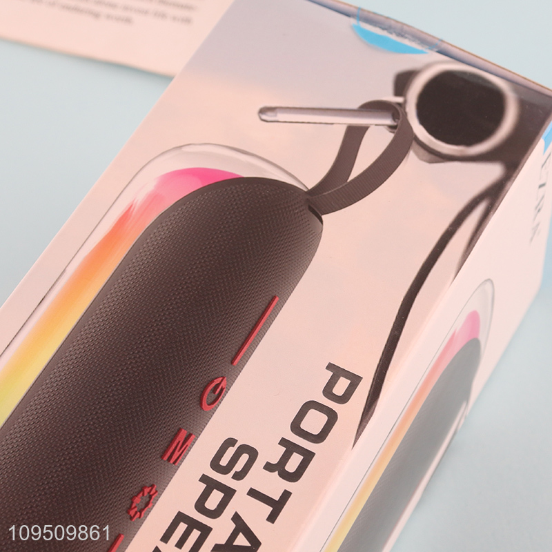 China wholesale portable colorful wireless bluetooth speaker