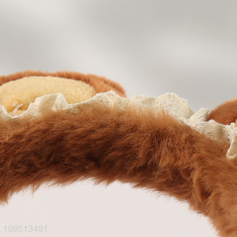 China supplier cartoon bear hair hoop hair accessories