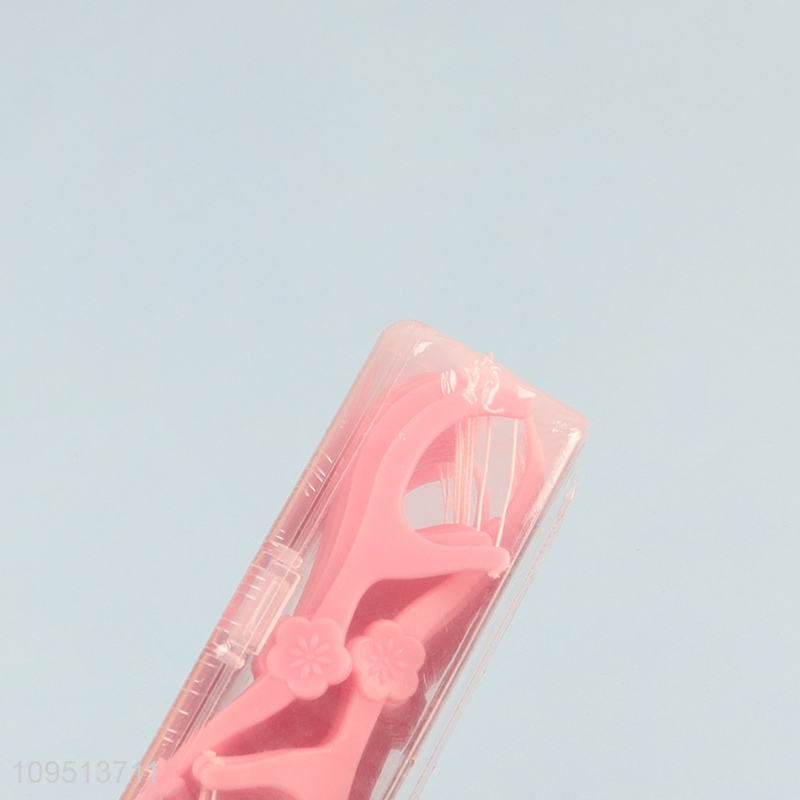 China wholesale multifunctional 2in1 dental floss picks