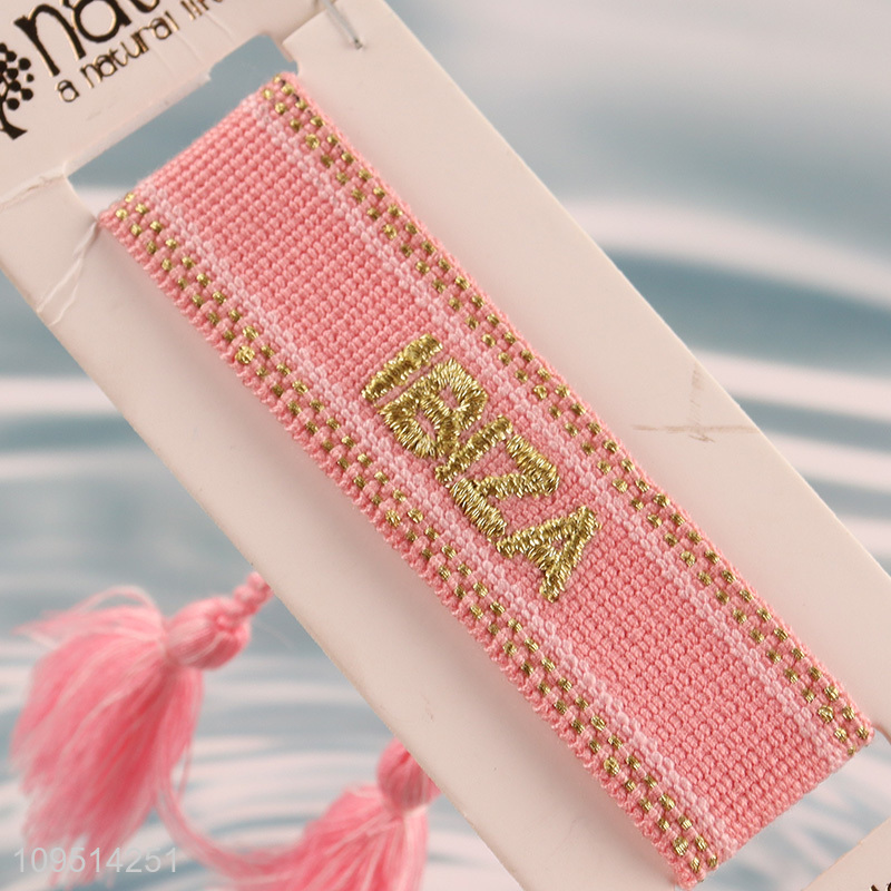 Top selling pink fashion jewelry ladies bracelet