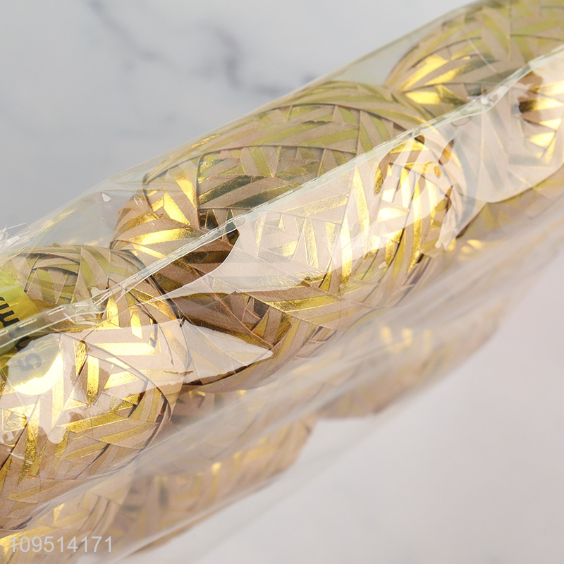 New arrival golden gift wrapping ribbon packaging ribbon
