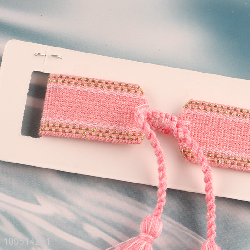 Top selling pink fashion jewelry ladies bracelet