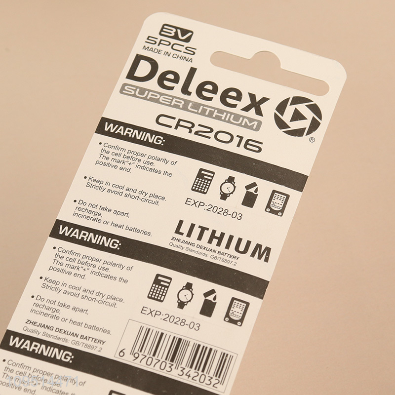New arrival  professional cr2016 button lithium