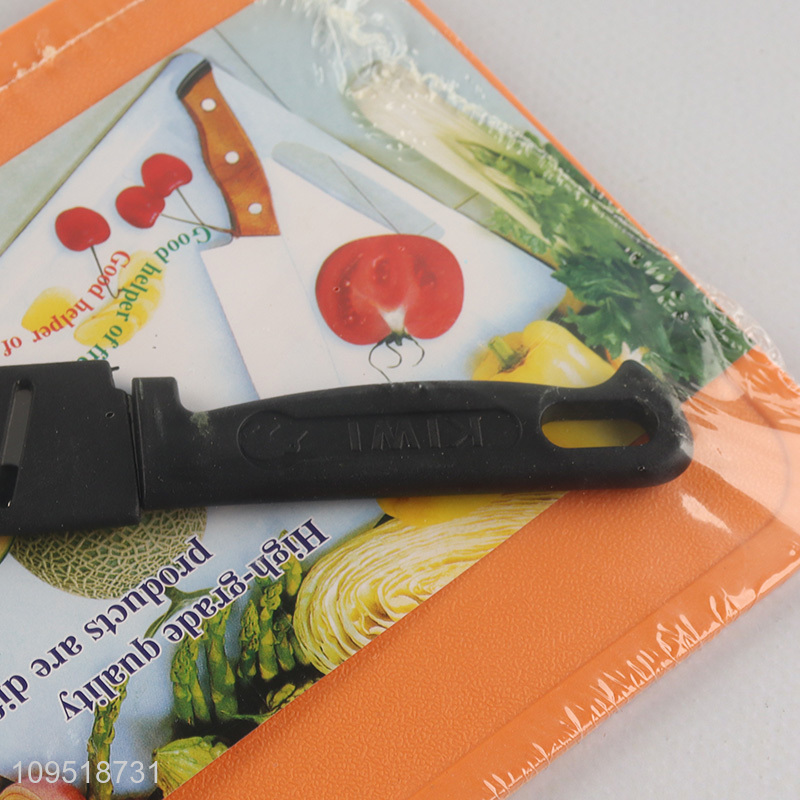 New style cutting board chopping blocks kitchen knife set