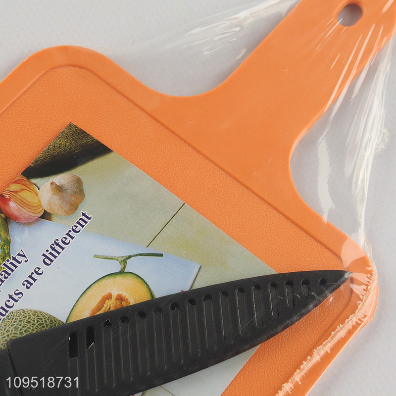 New style cutting board chopping blocks kitchen knife set