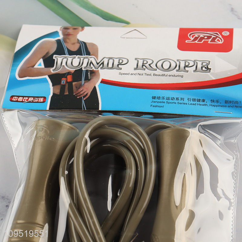 Factory price simple fitness skipping rope