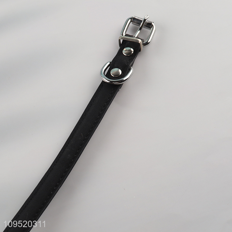 Top products waterproof pu pet collar for sale
