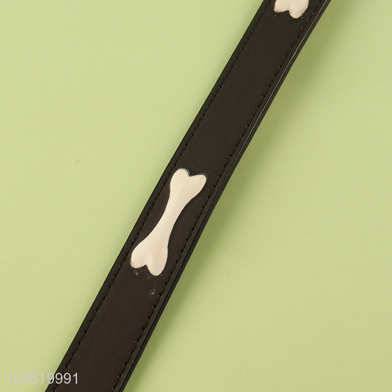 China products waterproof pu puppy neck collar