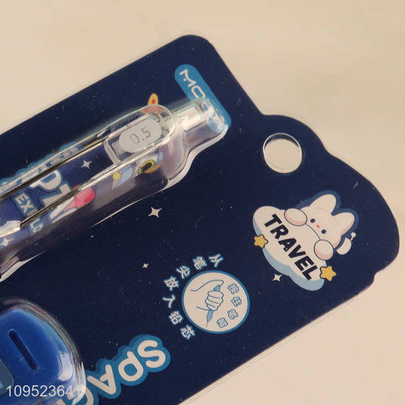 Good quality school kids mechanical pencil set
