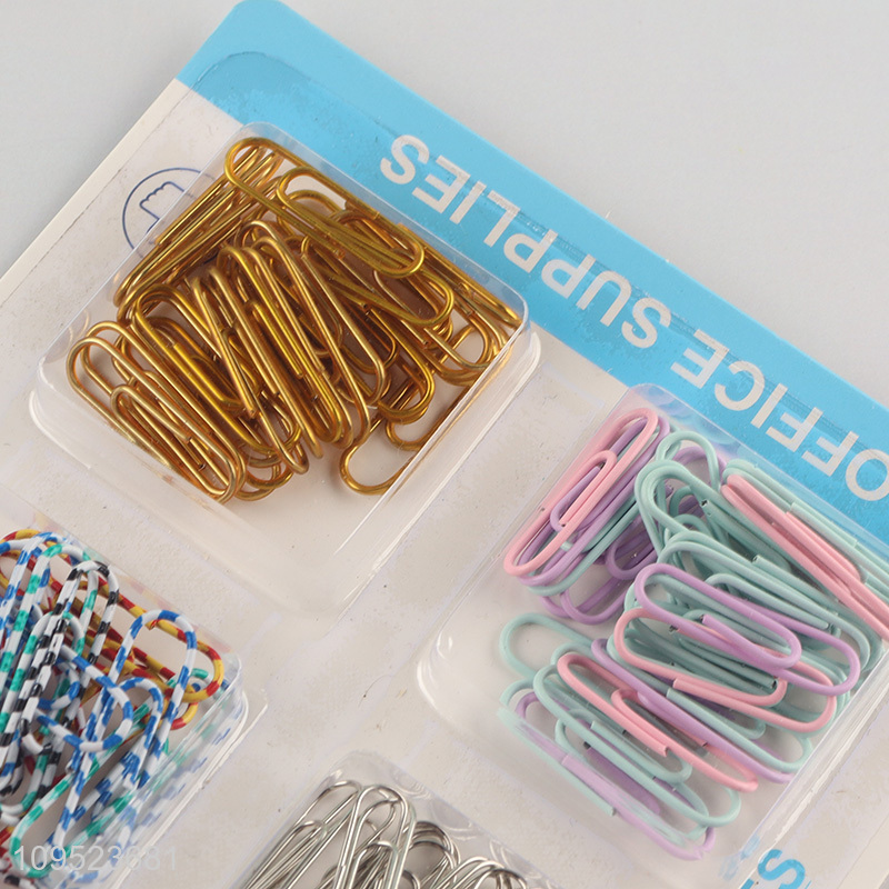 Factory supply paper clip set for school office