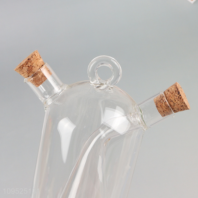 China wholesale clear unbreakable glass cooking oil bottle