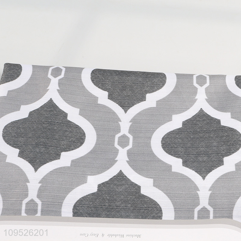 Popular Bathroom Decor Polyester Shower Curtain