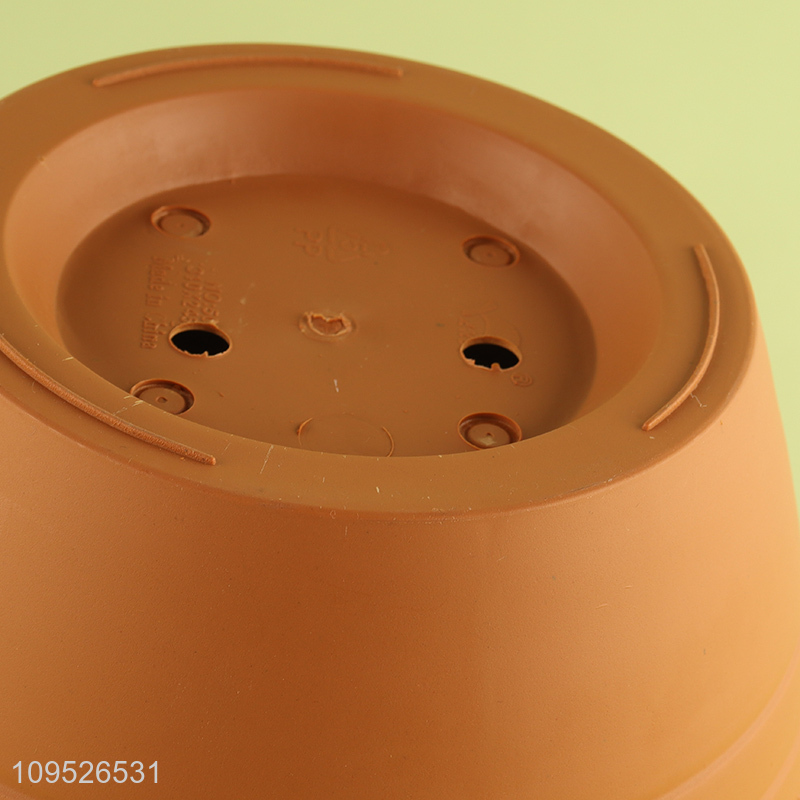 Hot selling plastic flower pot plants pot