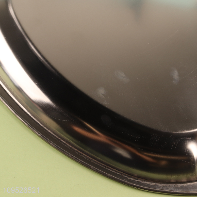 China products stainless steel tableware plate for sale