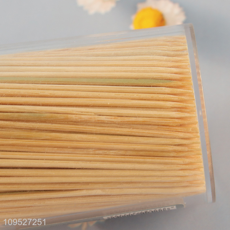 Good selling 550pcs refined bamboo toothpicks wholesale