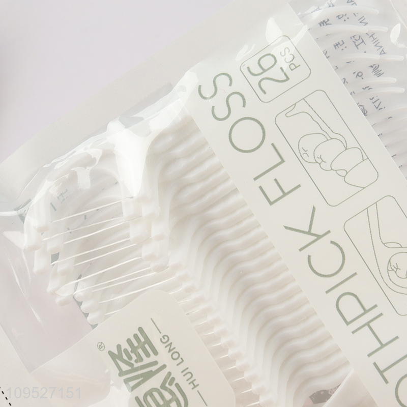 Low price 26pcs multi-use toothpick floss set