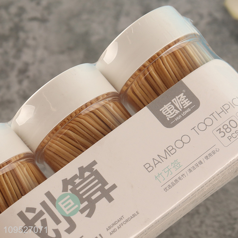 Hot sale daily use bamboo toothpicks wholesale