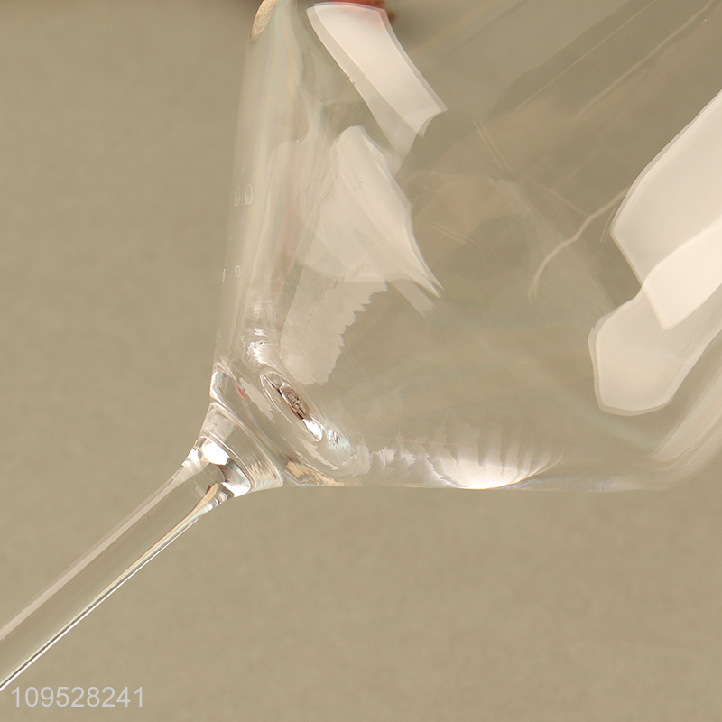 New arrival glass champagne cup goblet cup for sale