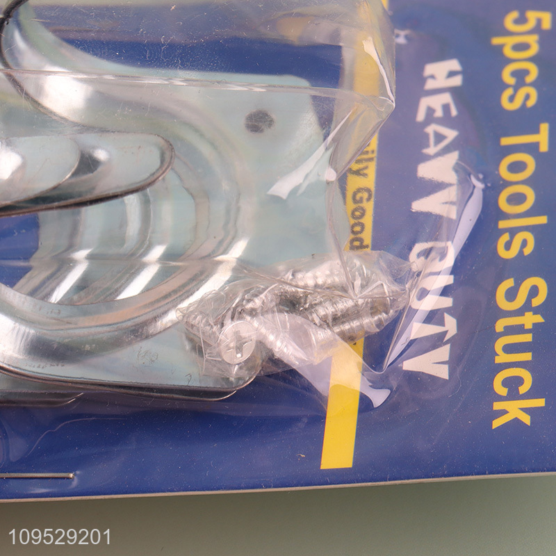 Good price 5pcs metal tool hook set