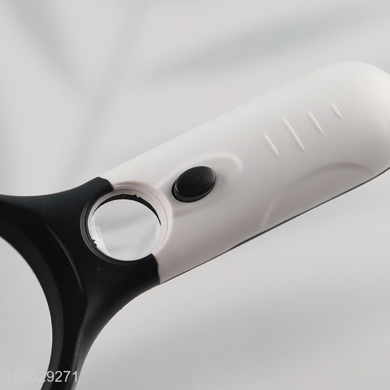Custom Led Magnifying Glass With Plastic Handle