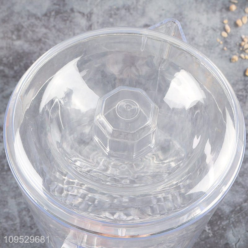 New arrival  clear kitchen cold water jug with 4 drinking cups