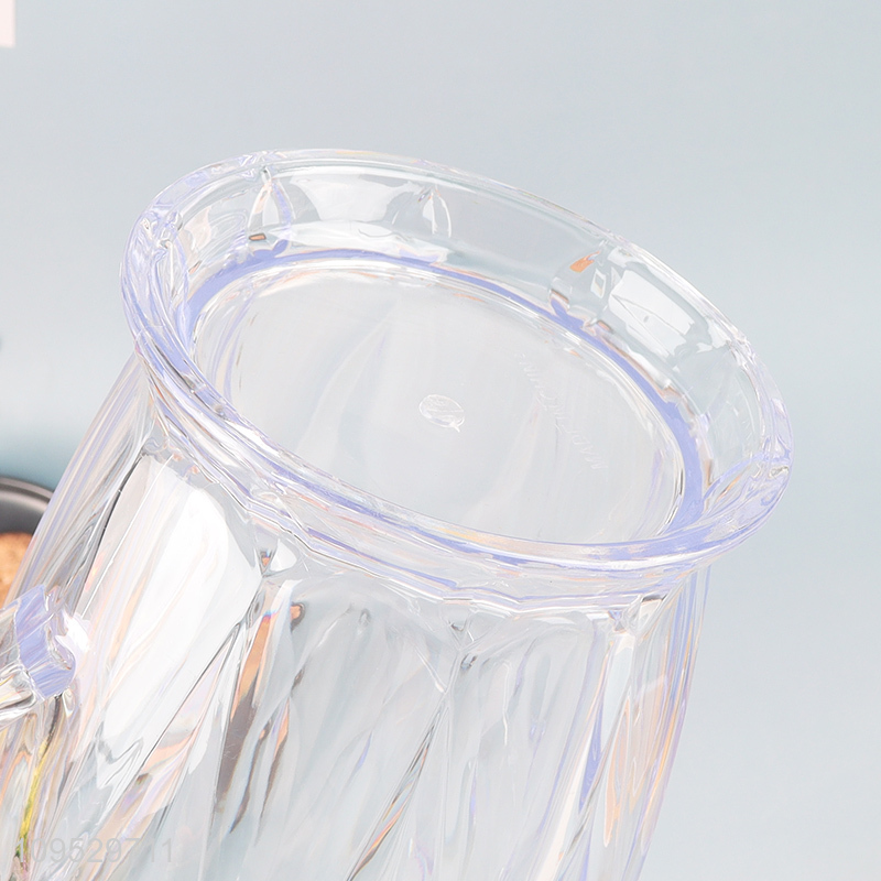 Top quality plastic cold water jug with cups set
