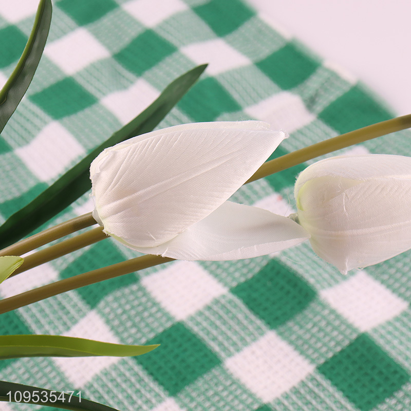 China wholesale 3heads simulation flower fake flower
