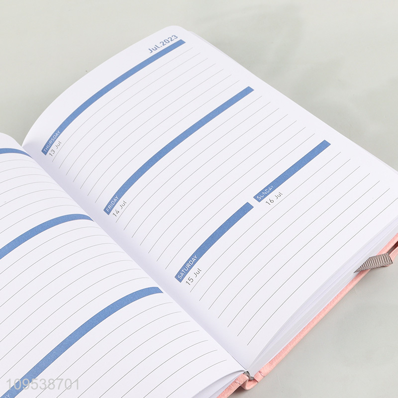 Top products pink hard cover writing notebook