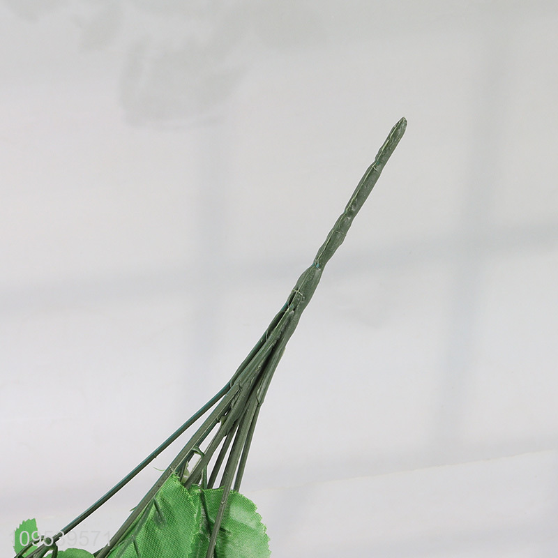 Custom 10 Heads Artificial Flower Fake Bouquet