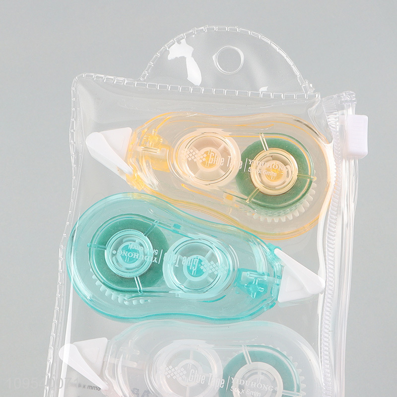 Latest products 4pcs PET stationery correction tape