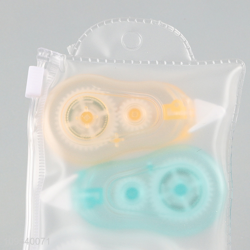 Latest products 4pcs PET stationery correction tape
