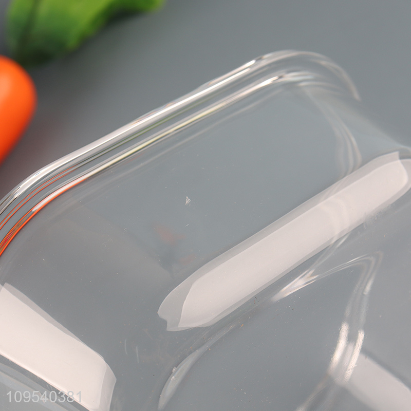 Hot sale square clear glass bowl for tableware