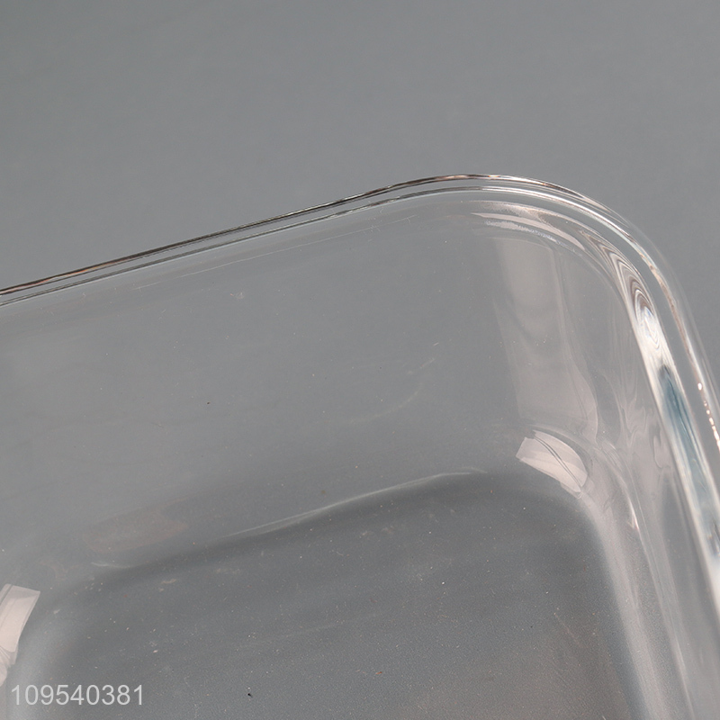 Hot sale square clear glass bowl for tableware