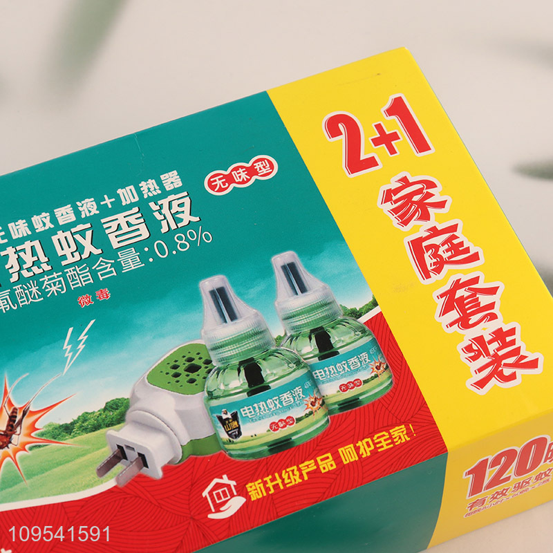 Top sale electric mosquito repellent liquid set